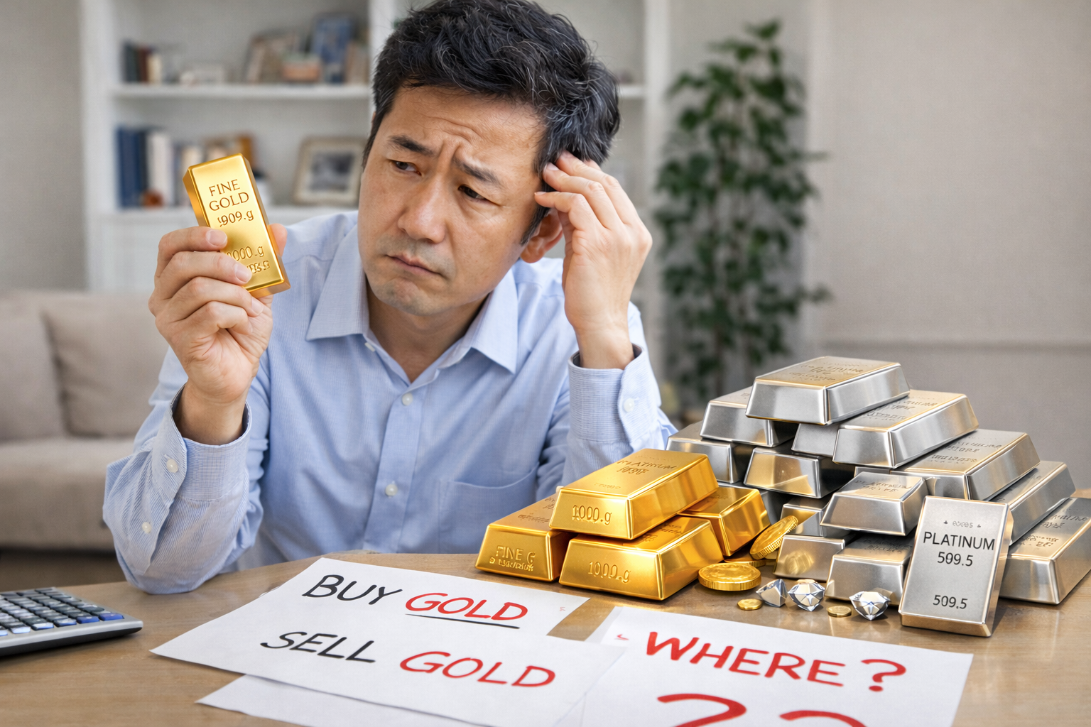 貴金属買取の選び方